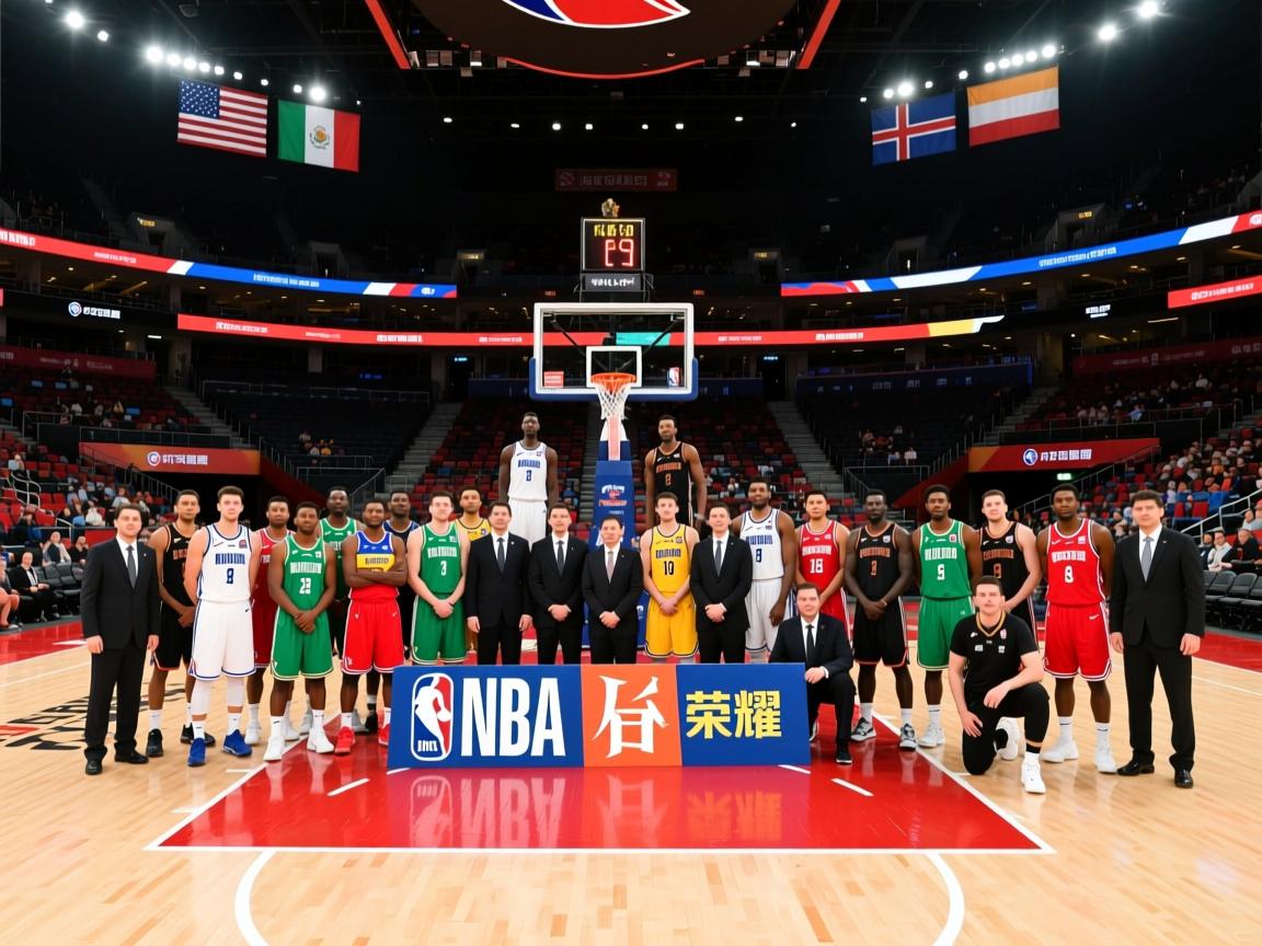 众多国家篮球巨星集结备战，争夺荣耀