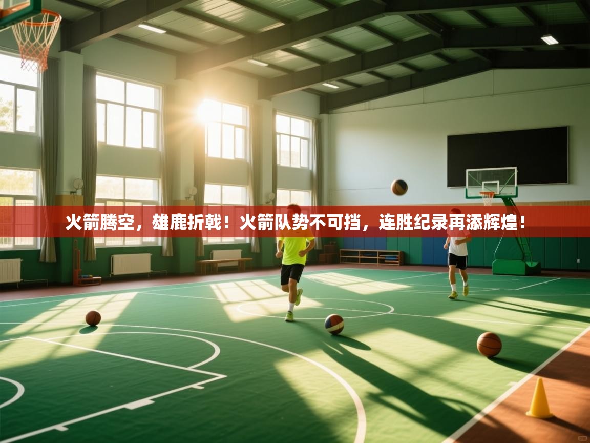 火箭腾空，雄鹿折戟！火箭队势不可挡，连胜纪录再添辉煌！