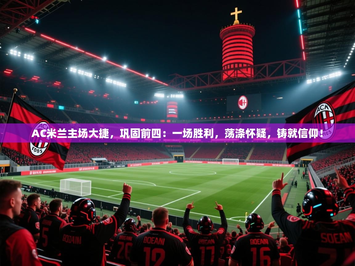 AC米兰主场大捷,巩固前四:一场胜利,荡涤怀疑,铸就信仰!